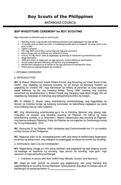 boy scout investiture|Handbook for Boys .